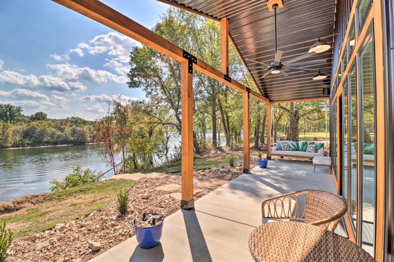 Modern Norfork House With Patio On White River! Zewnętrze zdjęcie